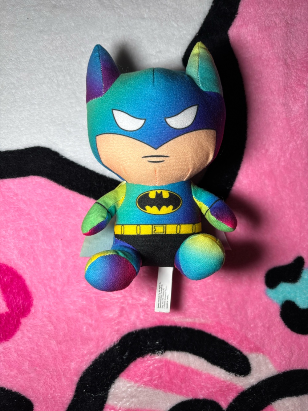 Justice League Gradient Stuffed Batman